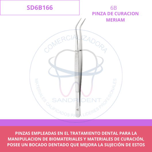 PINZA DE CURACION MERIAM