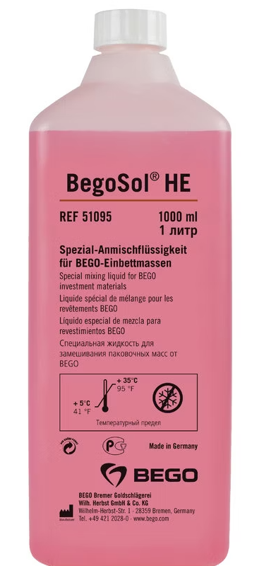 BegoSol HE líquido para revestimiento Bego 1 litro