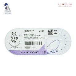 SUTURA VICRYL 3-0 70 X 2.0 CM