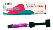 Micro Híbrida LC resina restauradora Prime Dent jeringa 4.5 g / A3